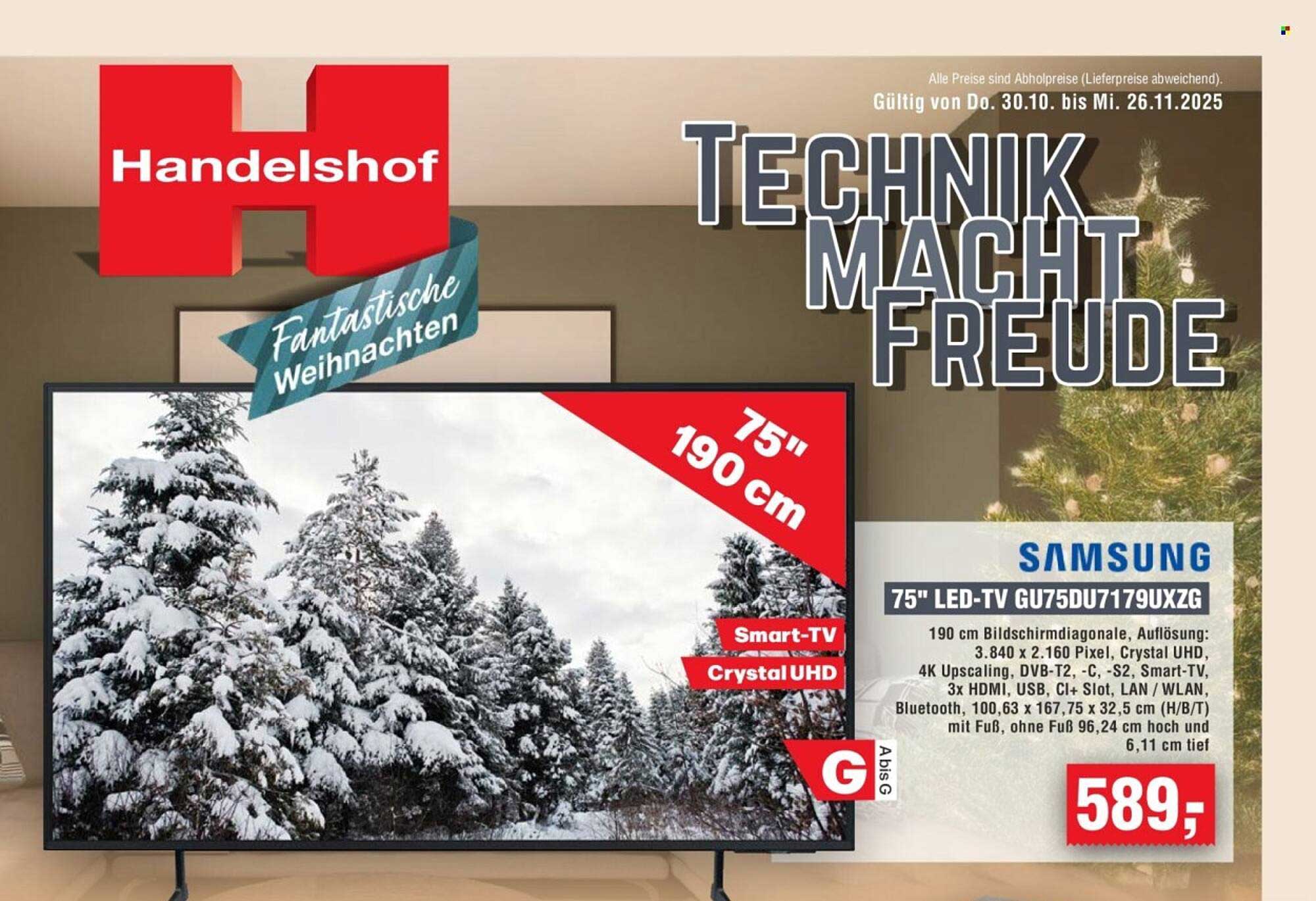 Samsung 75" LED-TV GU75DU7179UXZG