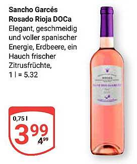 Sancho Garcés Rosado Rioja DOCa