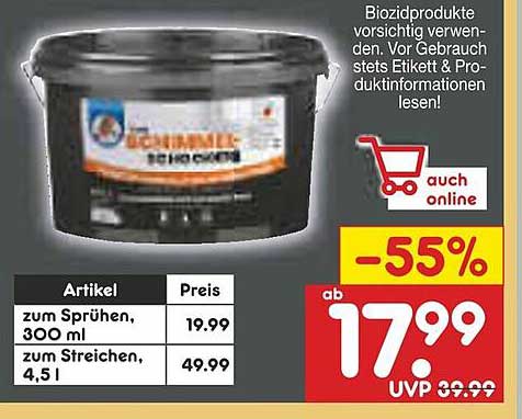 Schimmelschutz-Spray und -Streichen – Sicher gegen Schimmel