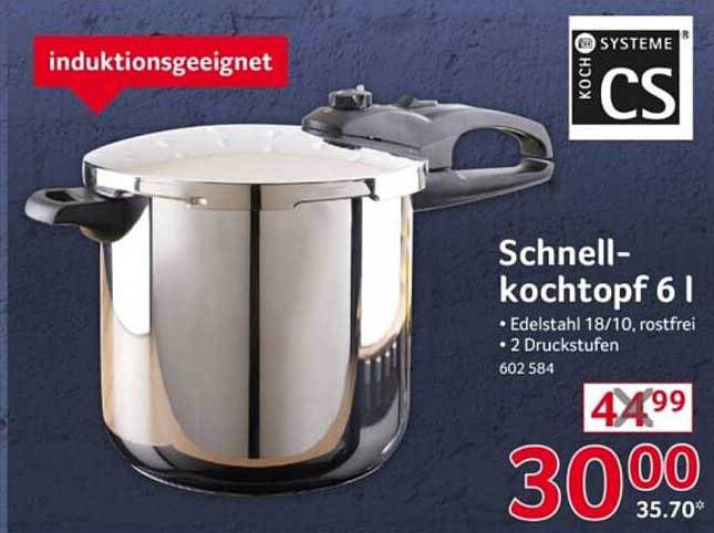 Schnellkochtopf 6 l von CS Systeme