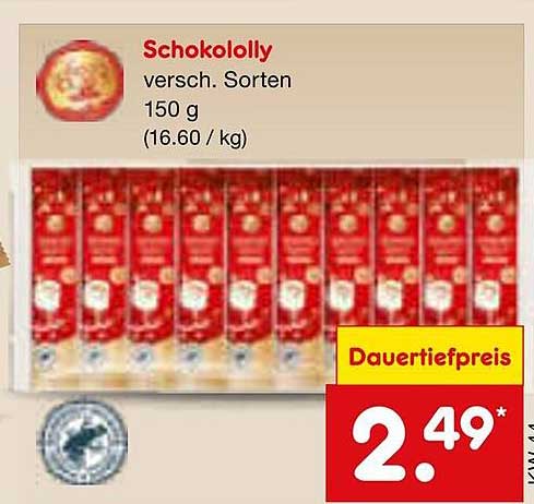 Schokololly versch. Sorten 150 g