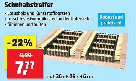 Schuhabstreifer