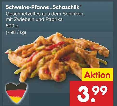 Schweine-Pfanne "Schaschlik"