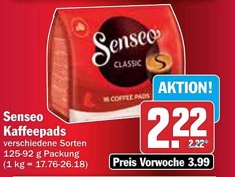Senseo Kaffee-Pads - verschiedene Sorten 125-92 g