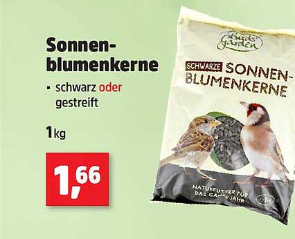Sonnenblumenkerne schwarz oder gestreift, 1 kg