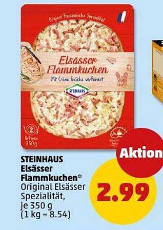 STEINHAUS Elsässer Flammkuchen - Original Elsässer Spezialität
