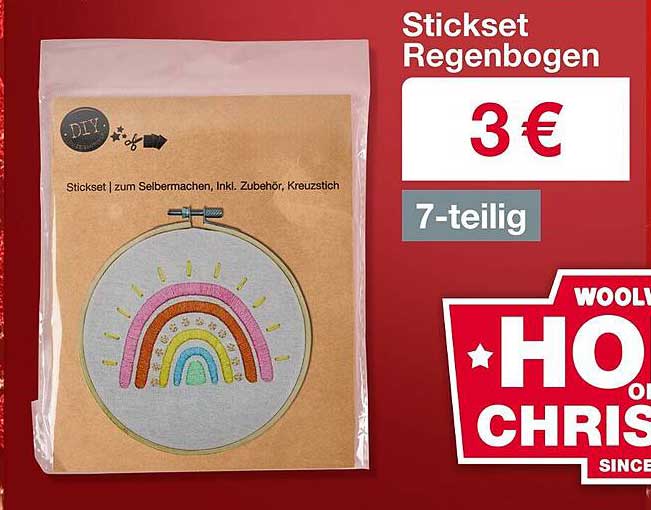 Stickset Regenbogen