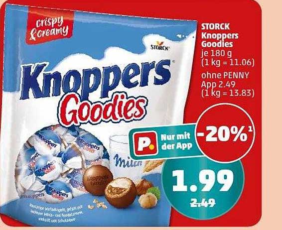 STORCK Knoppers Goodies 180 g