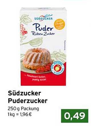 Südzucker Puderzucker 250 g