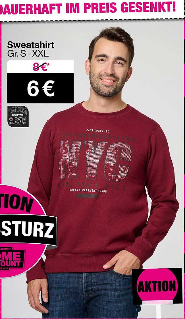 Sweatshirt Gr. S-XXL