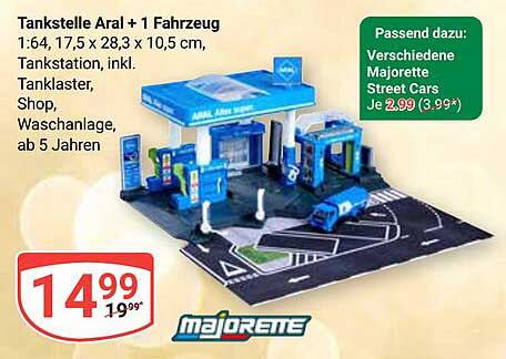 Tankstelle Aral + 1 Fahrzeug