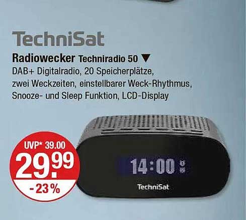 TechniSat Radiowecker Techniradio 50