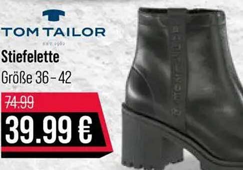 Tom Tailor Stiefelette Größe 36-42