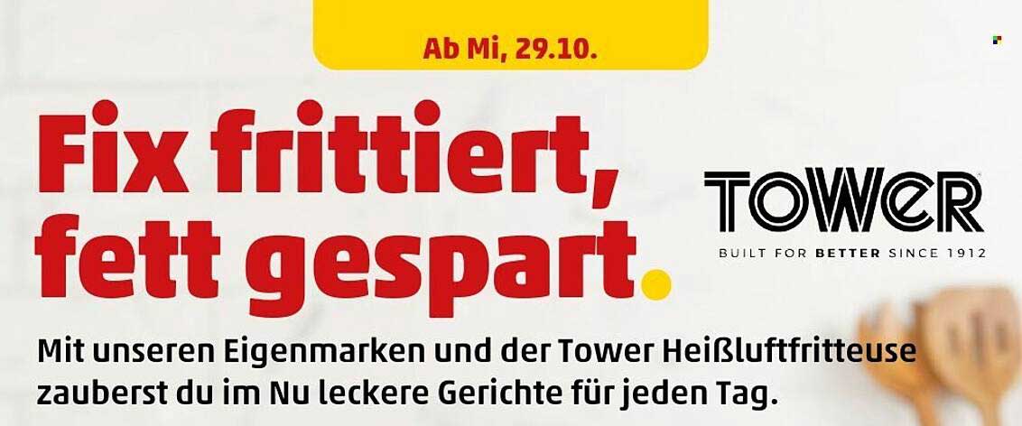 Tower Heißluftfritteuse – Fix frittiert, fett gespart!