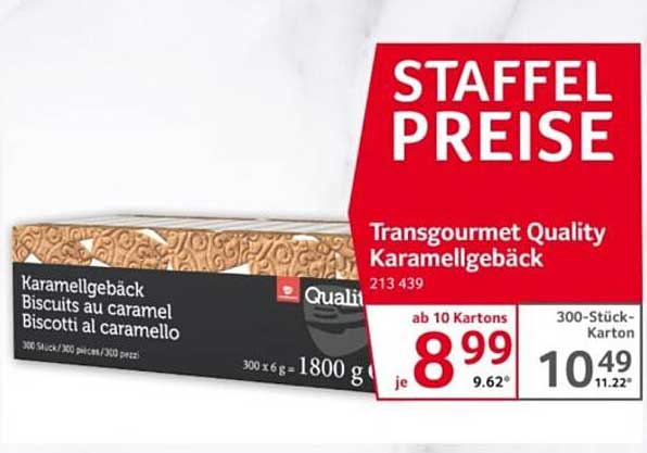 Transgourmet Quality Karamellgebäck