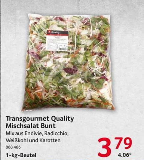 Transgourmet Quality Mischsalat Bunt 1-kg-Beutel
