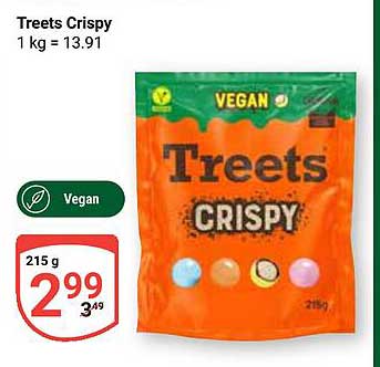 Treets Crispy 215 g