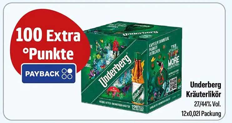Underberg Kräuterlikör 12x0,021 Packung