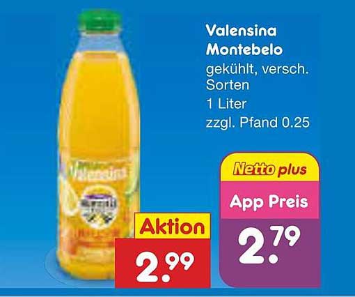 Valensina Montebelo 1 Liter - Verschiedene Sorten