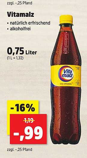 Vitamalz - natürlich erfrischend und alkoholfrei