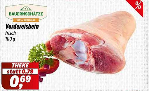 Vordereisbein frisch 100 g - Bauernschätze
