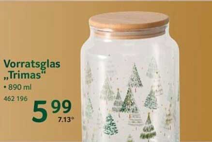 Vorratsglas „Trimas“ (890 ml)