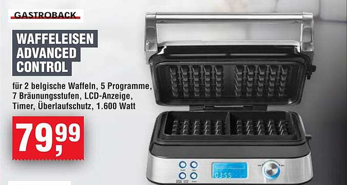 Waffeleisen Advanced Control