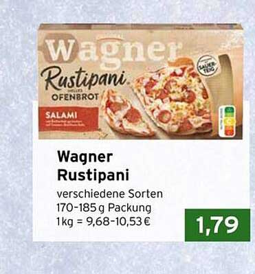 Wagner Rustipani Ofenbrot – Salami