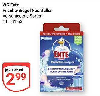 WC Ente Frische-Siegel Nachfüller - Verschiedene Sorten