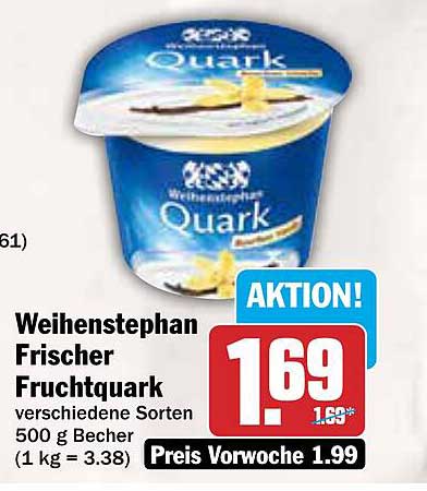 Weihenstephan Frischer Fruchtquark