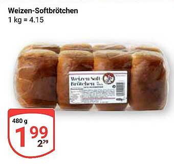 Weizen-Softbrötchen 480 g