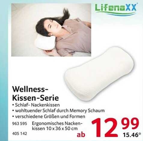 Wellness-Kissen-Serie - Schlaf- Nackenkissen