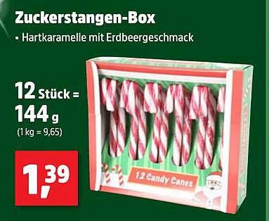 Zuckerstangen-Box - Hartkaramelle mit Erdgeschmack