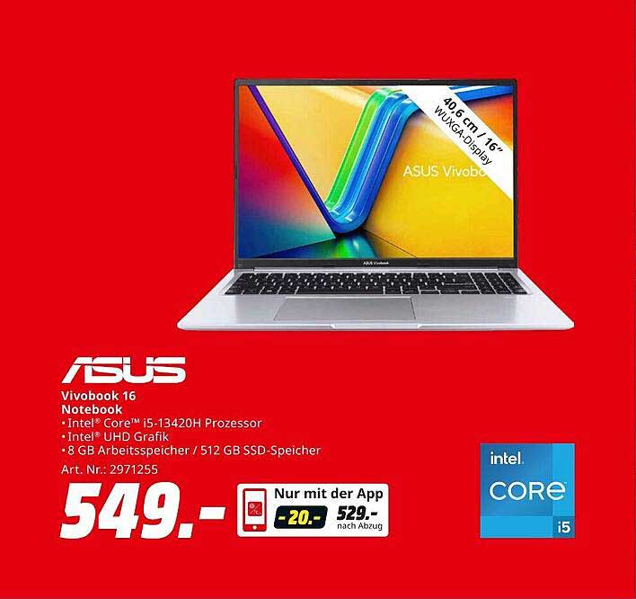 ASUS Vivobook 16 Notebook