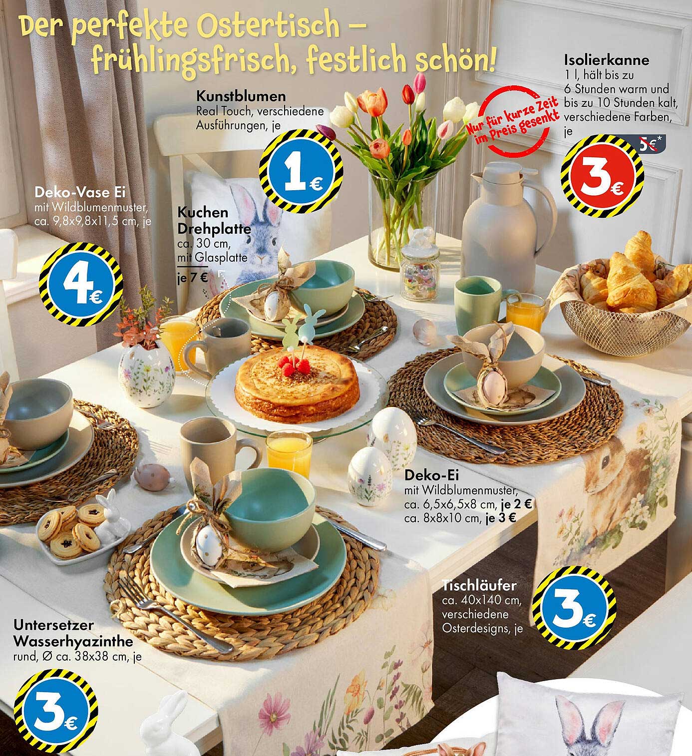Der perfekte Ostertisch – frühlingsfrisch, festlich schön!