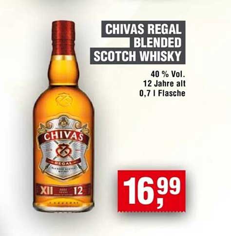 CHIVAS REGAL BLENDED SCOTCH WHISKY