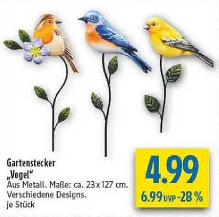 Gartenstecker „Vogel“