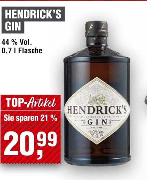 HENDRICK'S GIN