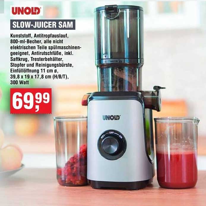 SLOW-JUICER SAM