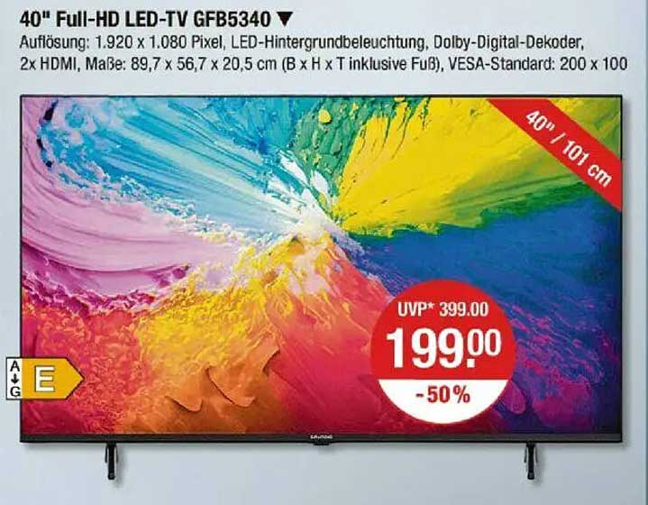 40" Full-HD LED-TV GFB5340