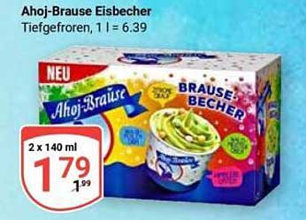 Ahoj-Brause Eisbecher 2 x 140 ml