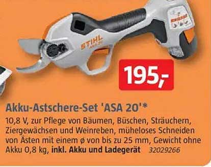 Akku-Astscherer-Set 'ASA 20'*