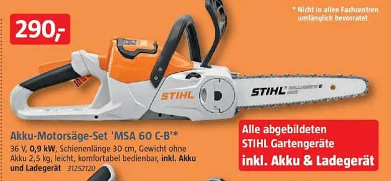 Akku-Motorsäge-Set 'MSA 60 C-B'*