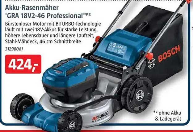 Akku-Rasenmäher 'GRA 18V2-46 Professional'