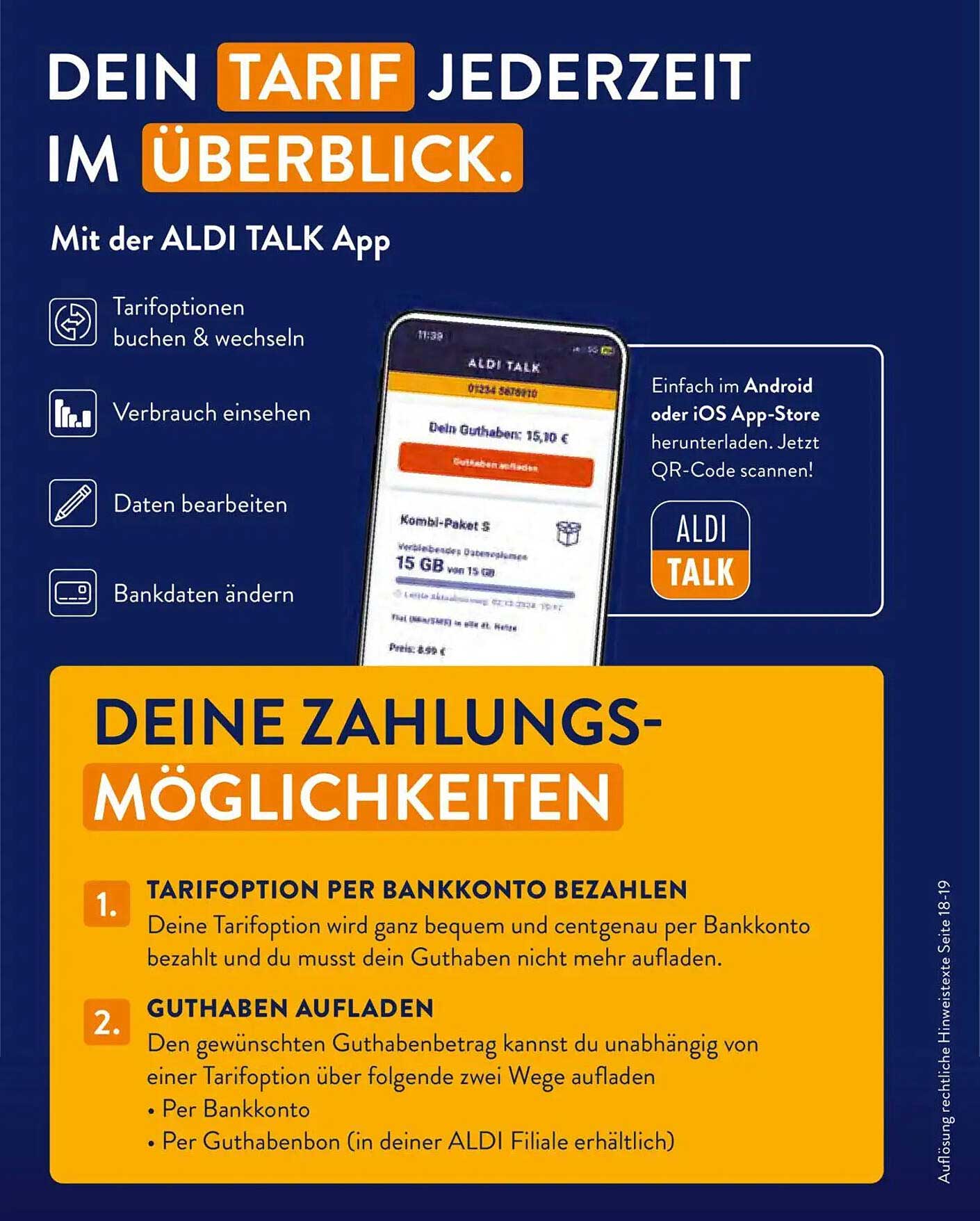 ALDI TALK Kombi-Paket S - 15 GB für nur 5,99 €