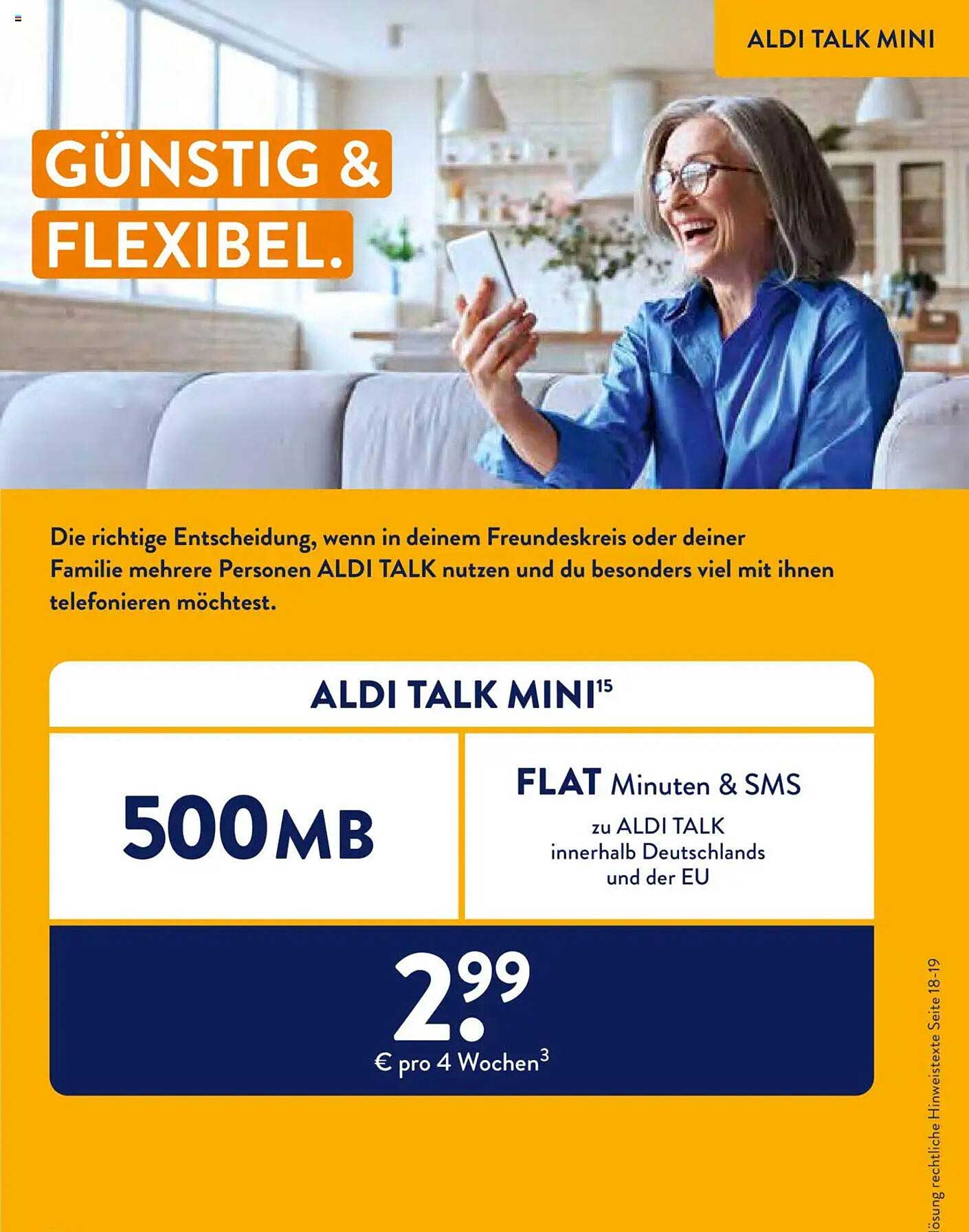 ALDI TALK MINI – Günstig & Flexibel