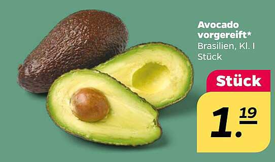 Avocado vorgereift* Brasilien, Kl. I Stück