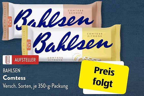 Bahlsen Comtess - Verschiedene Sorten, je 350-g-Packung