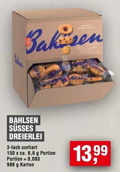 Bahlsen Süßes Dreierlei
