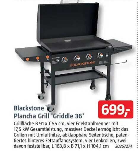 Blackstone Plancha Grill 'Griddle 36'